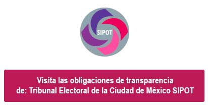 Visita las obligaciones de transparencia de: Tribunal Electoral de la Ciudad de México SIPOT